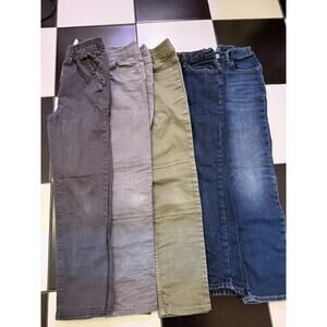 Lot of 5 Boys Pants - Kids Size 10 - Gap/Cat & Jack/Old Navy/Hanna Andersson